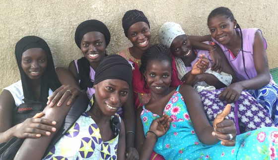 WGEP Women's Global Education Project, group photo of smiling girls