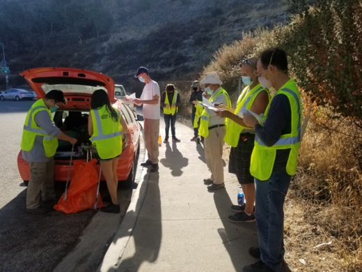 2020-08-28_BBN_Atheists United Glendale Freeway Highway Cleanup 3